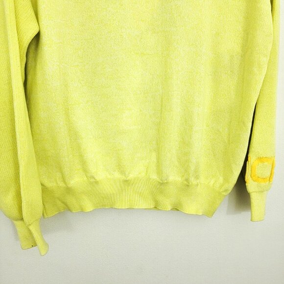 Iceberg History Peanuts Collection 2022 Intarsia Lucy Sweater in Yellow Small - Picture 9 of 13